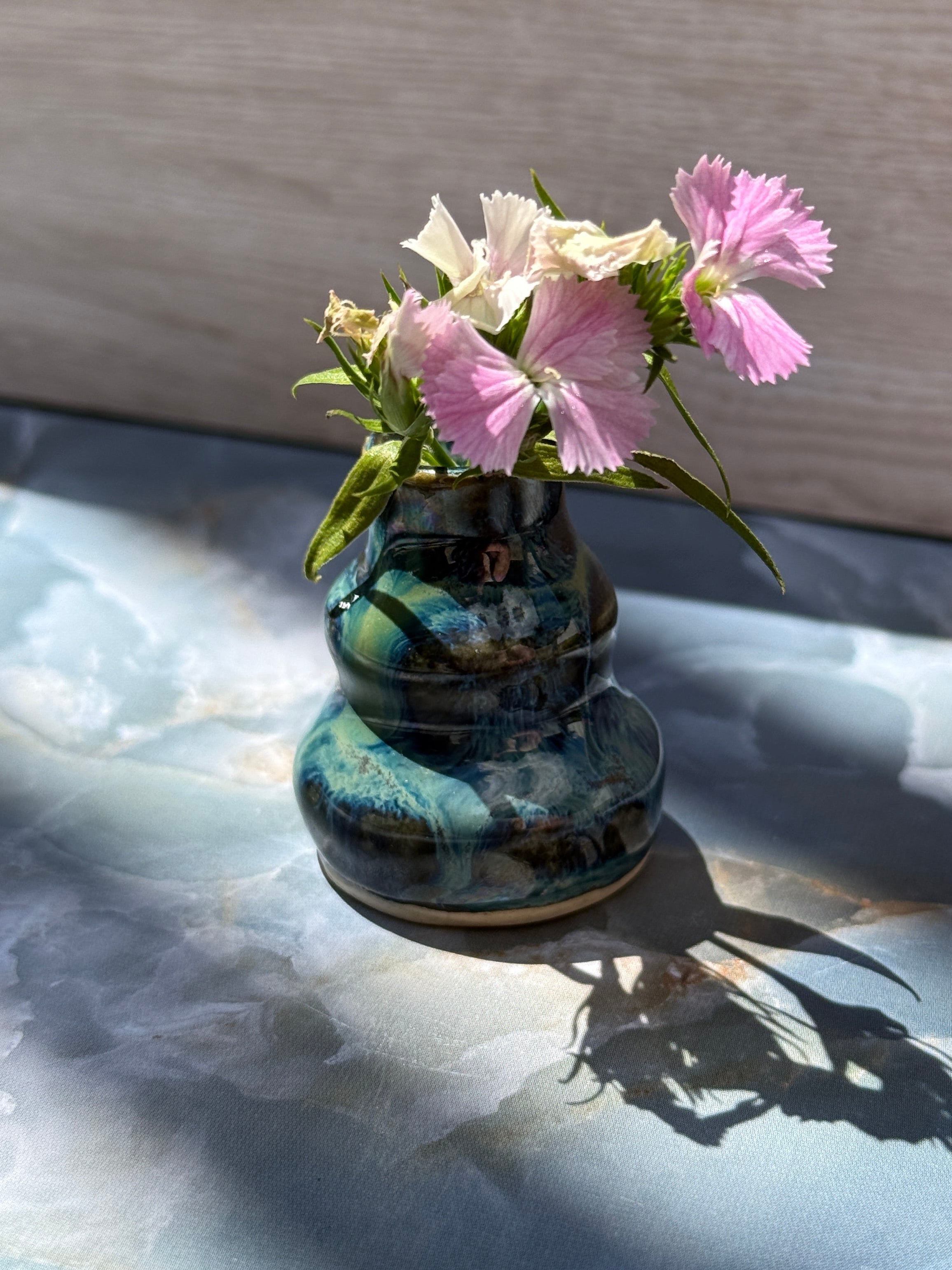 Bubble Bud Vase - Tide Pool