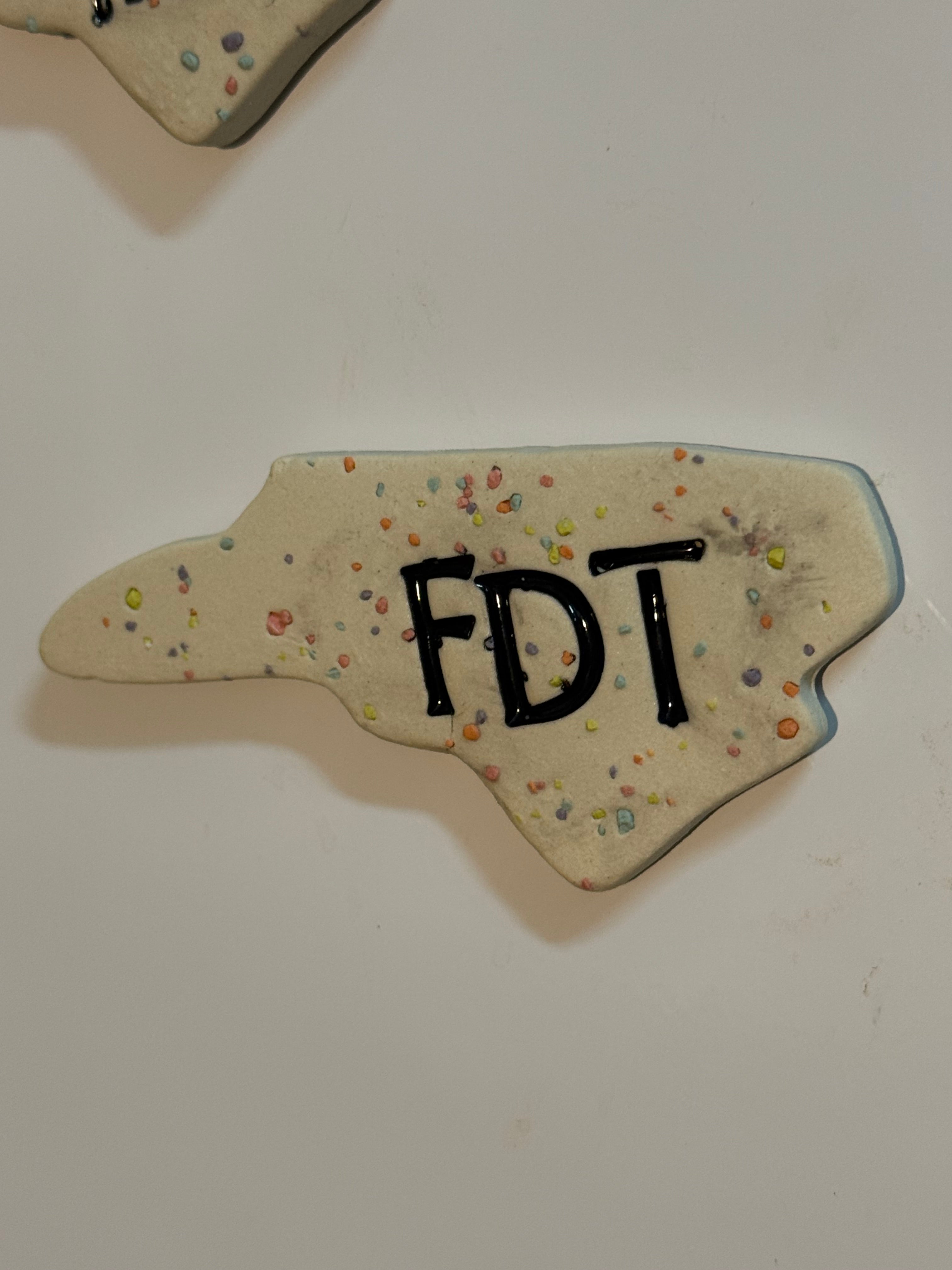 NC PRIDE Charity Magnet - Rainbow Speckles