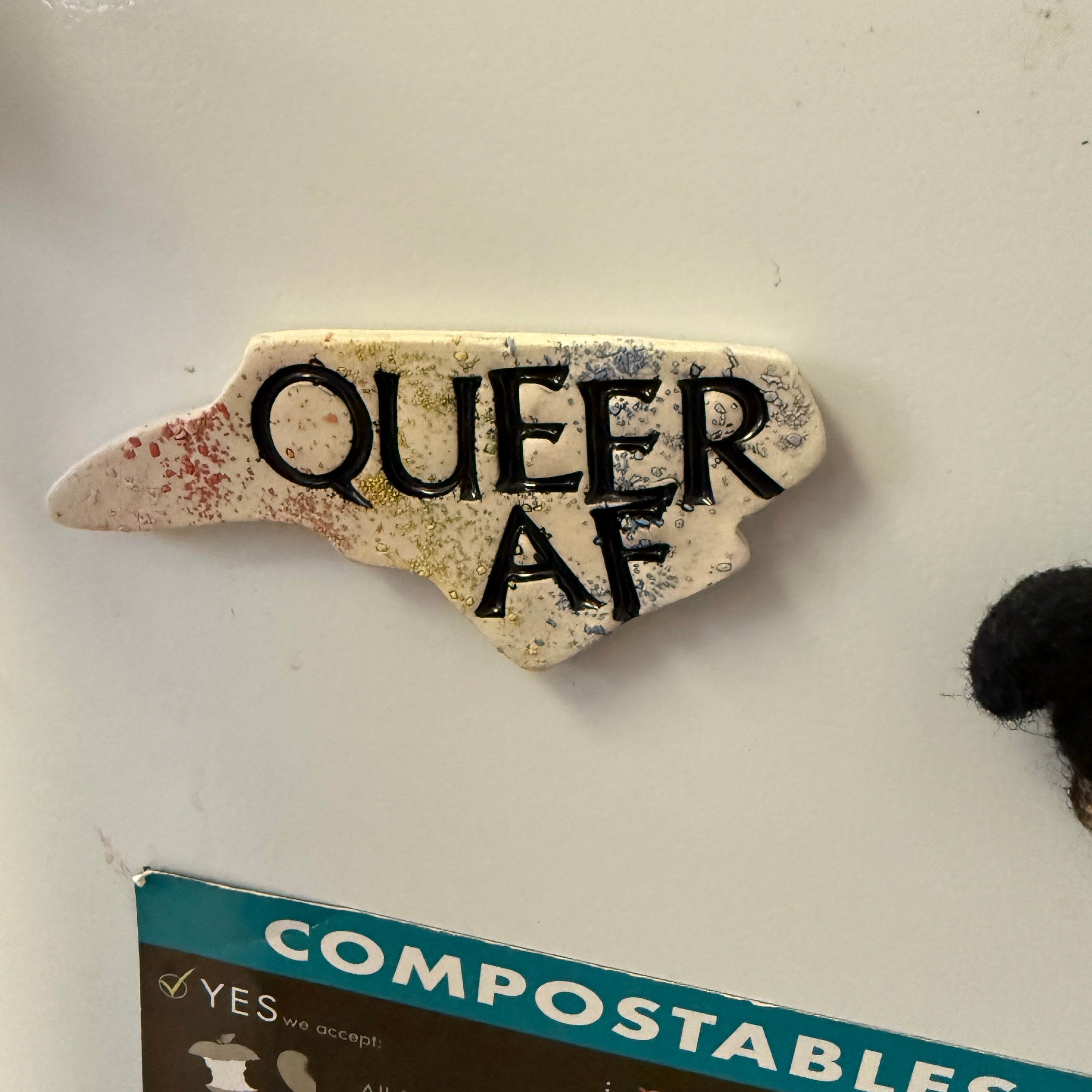 NC PRIDE Charity Magnet - Rainbow Speckles
