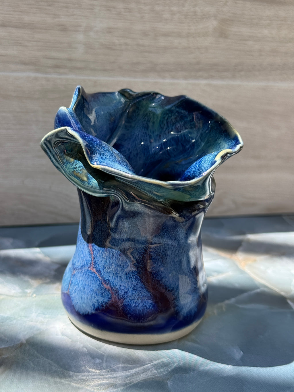 Happy Accident Vase - Oceanic