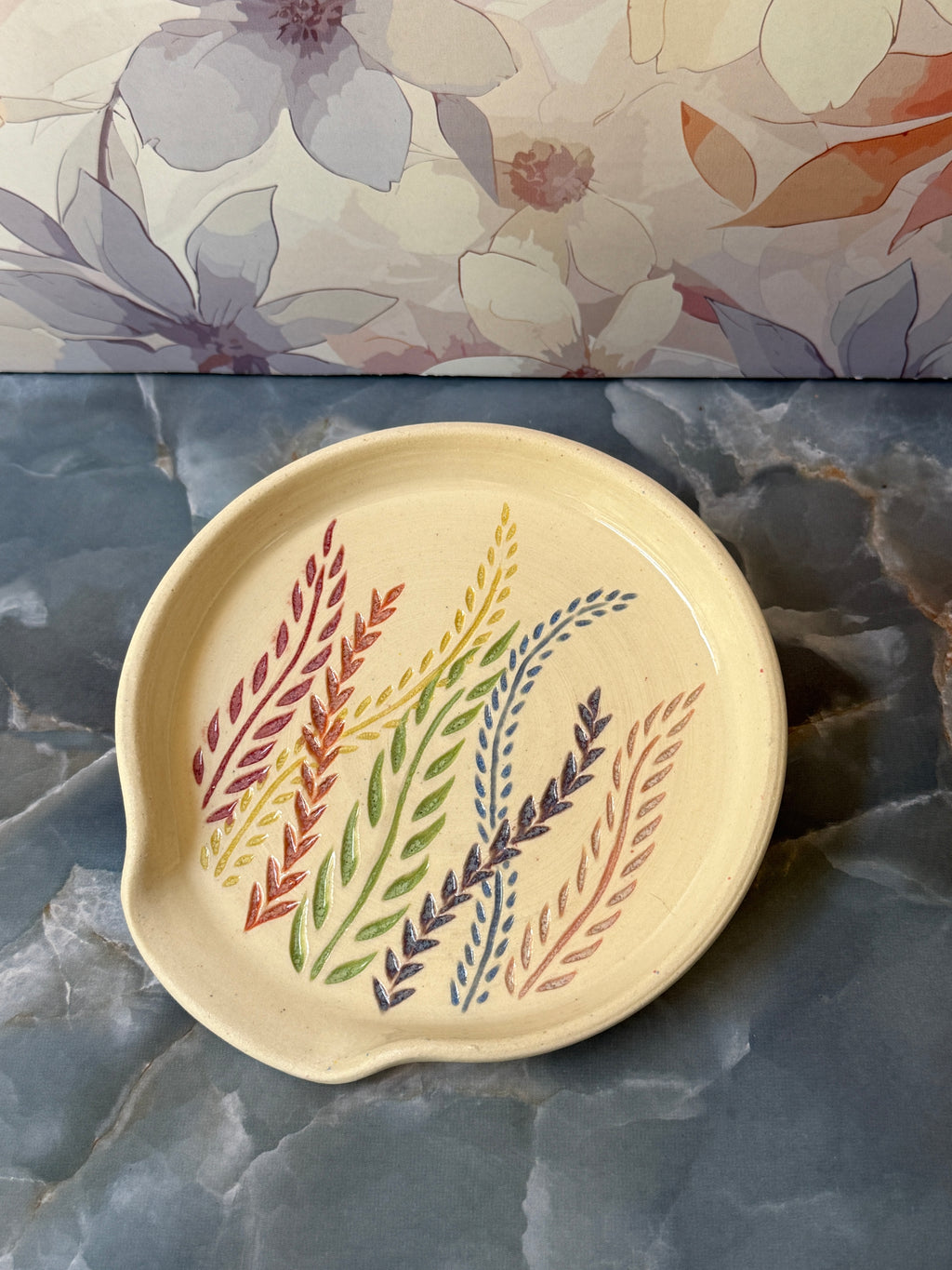 Rainbow Spoon Rest 2