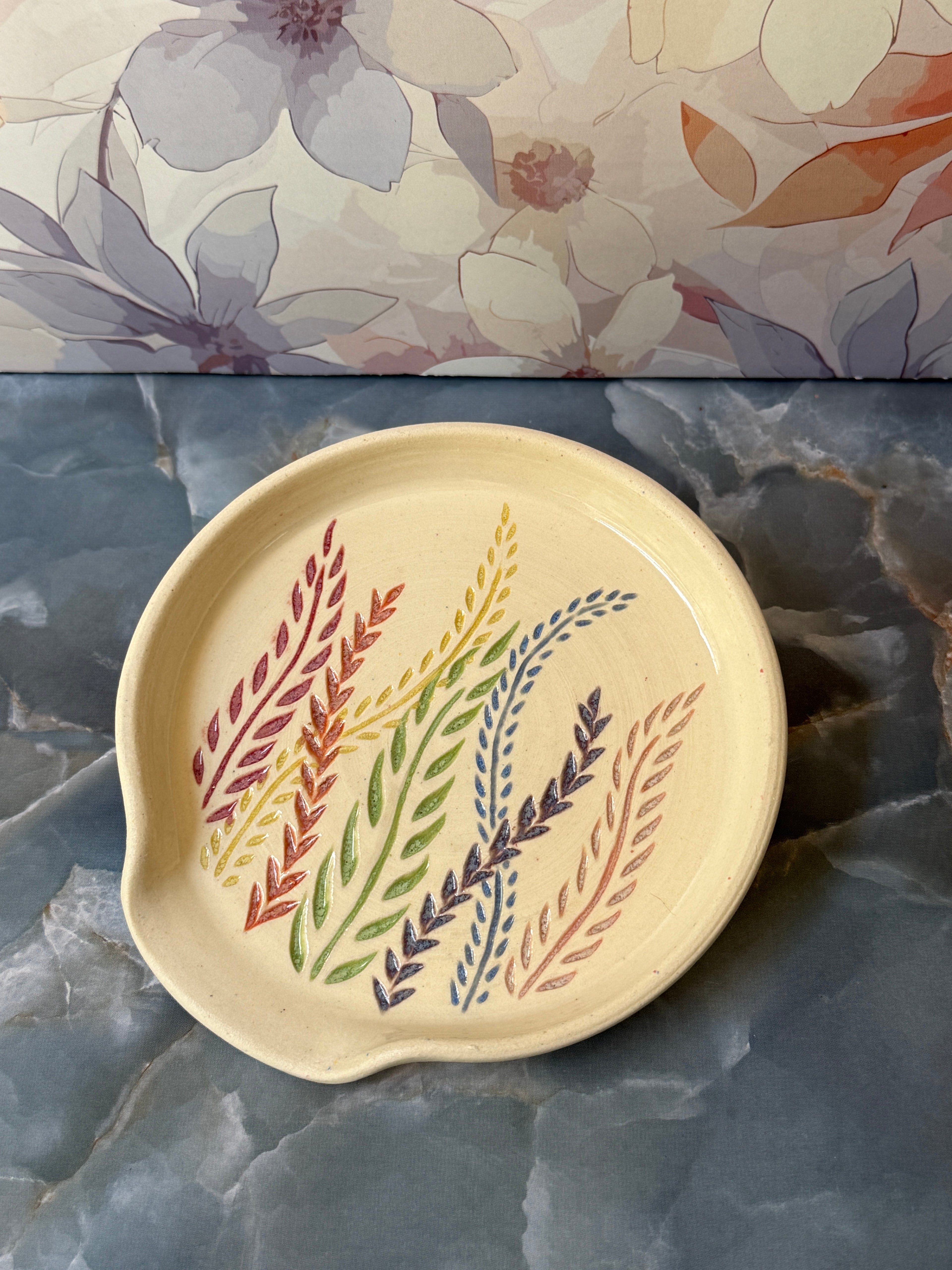 Rainbow Spoon Rest 2