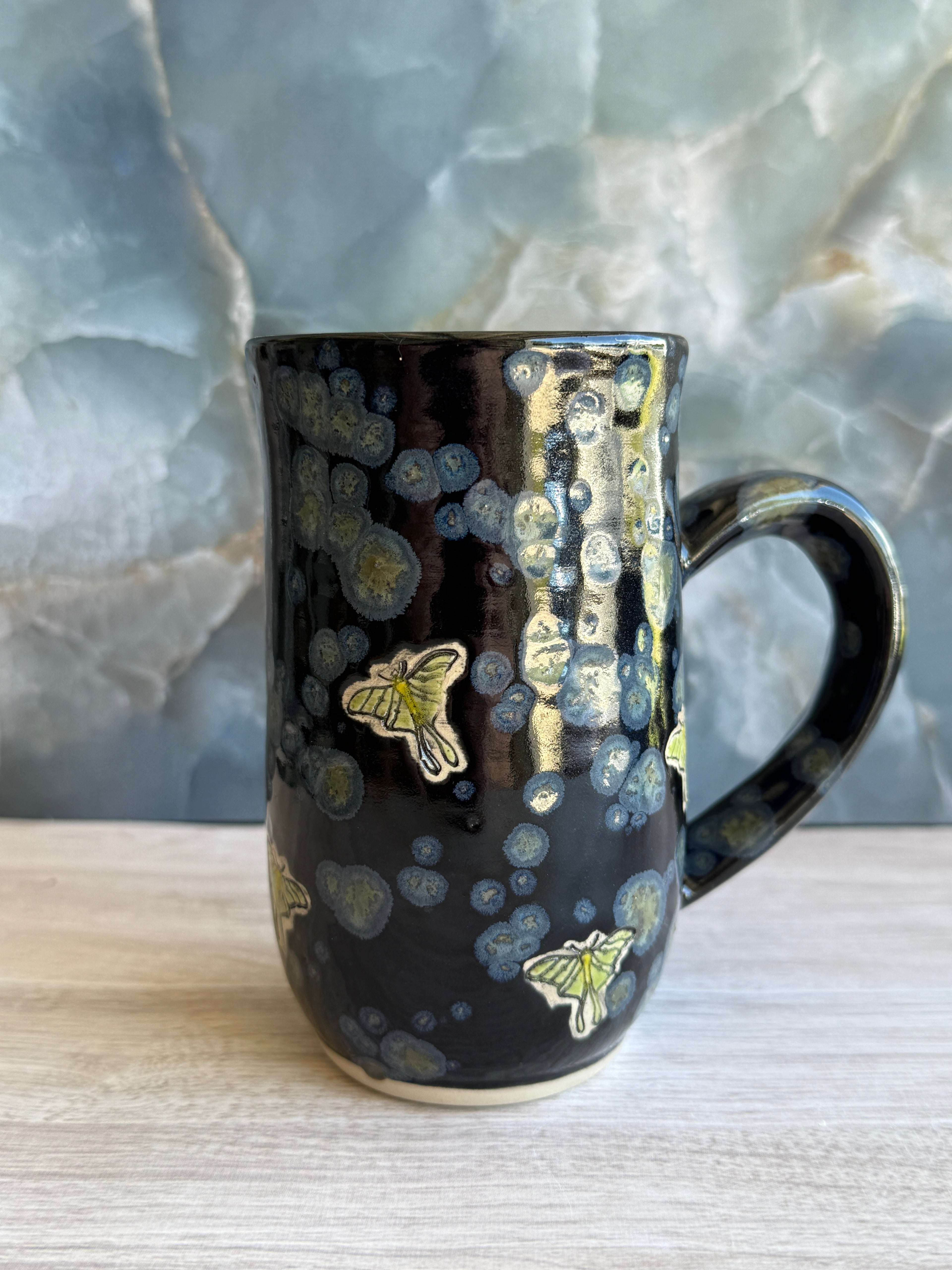 Luna Moth Mug - Night