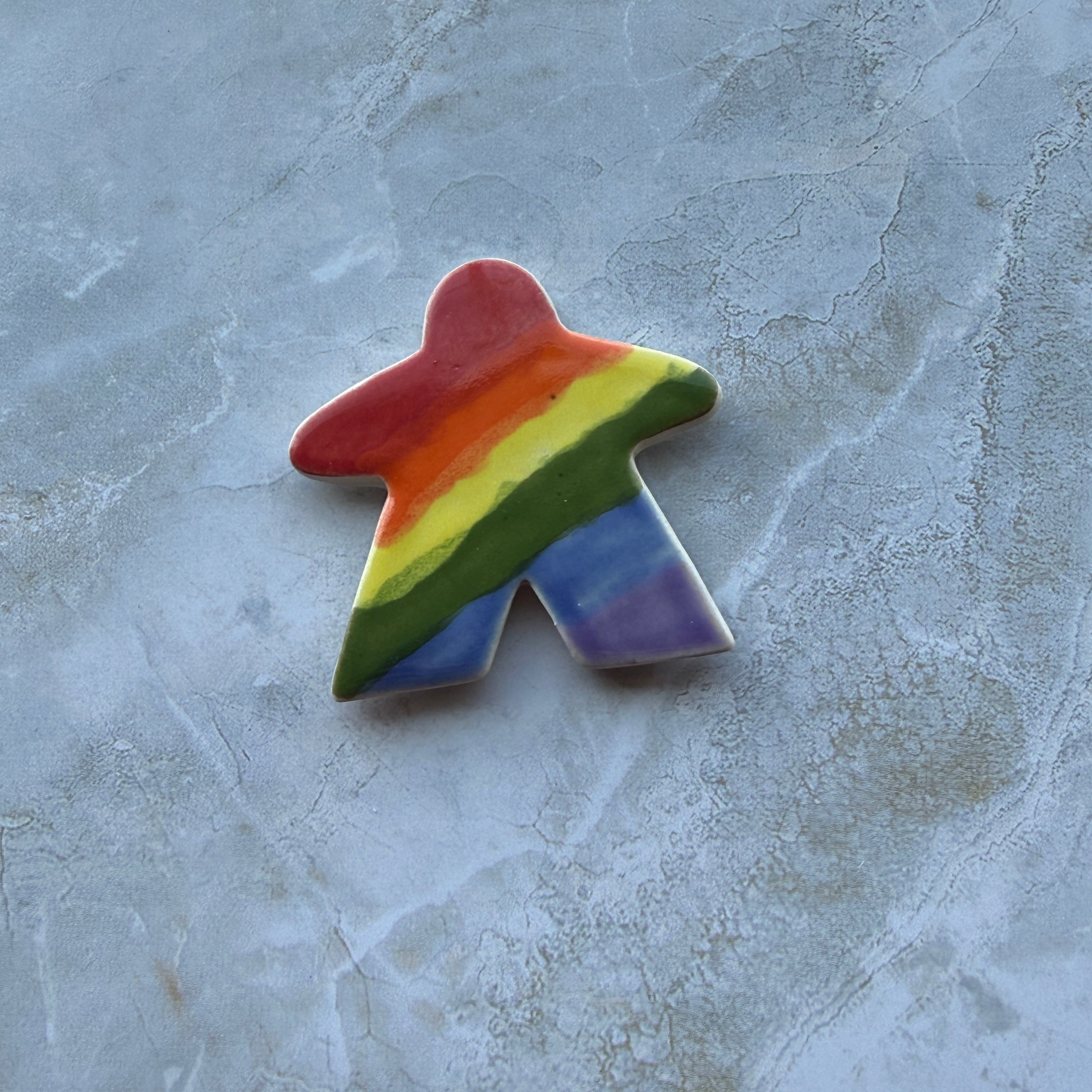 Meeple Earrings - PRIDE [Made to Order]