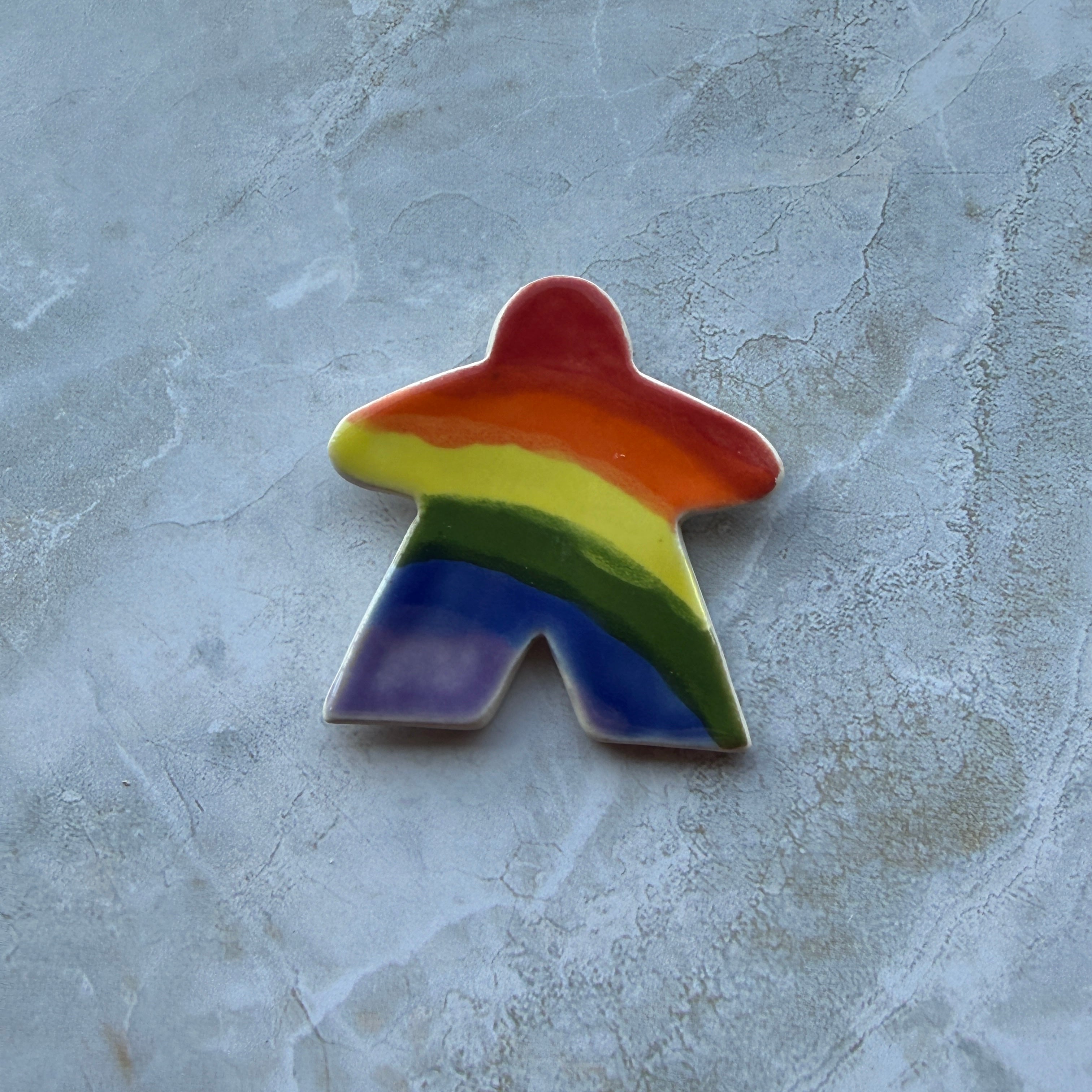 Meeple Earrings - PRIDE [Made to Order]