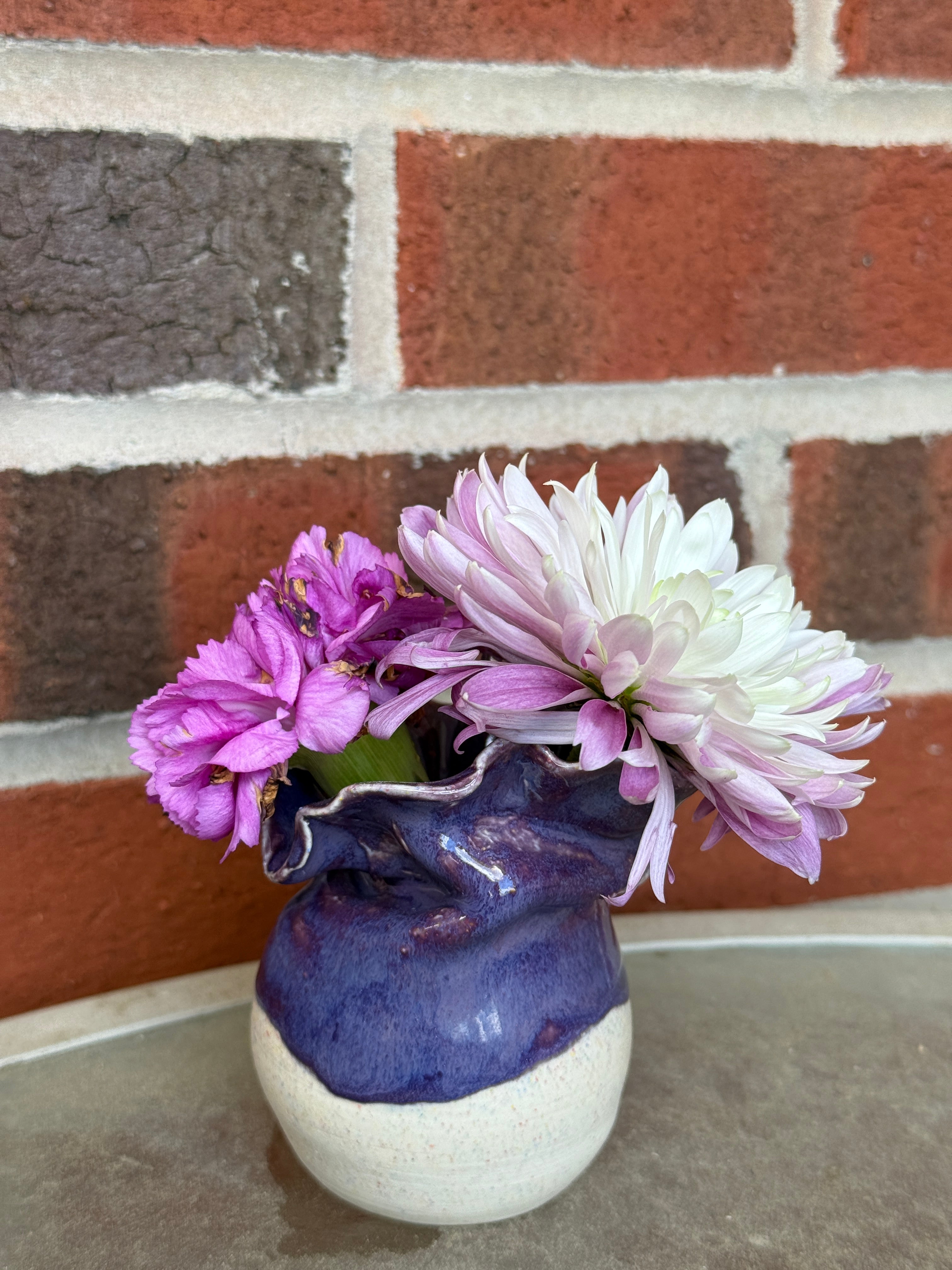 Happy Accident Vase - Purple