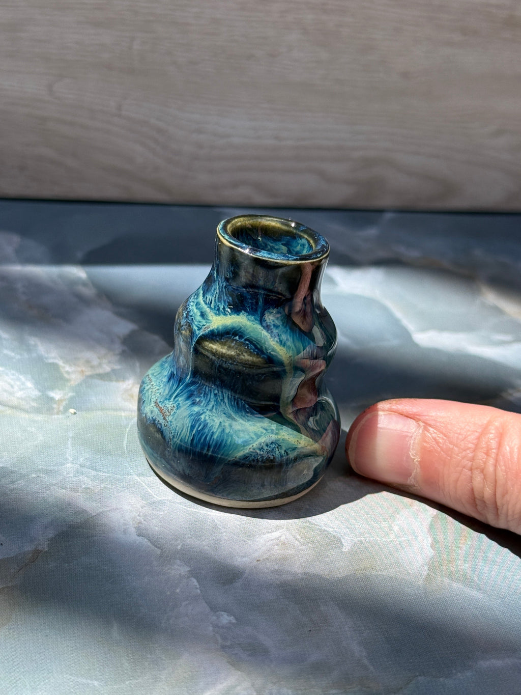 Bubble Bud Vase - Tide Pool