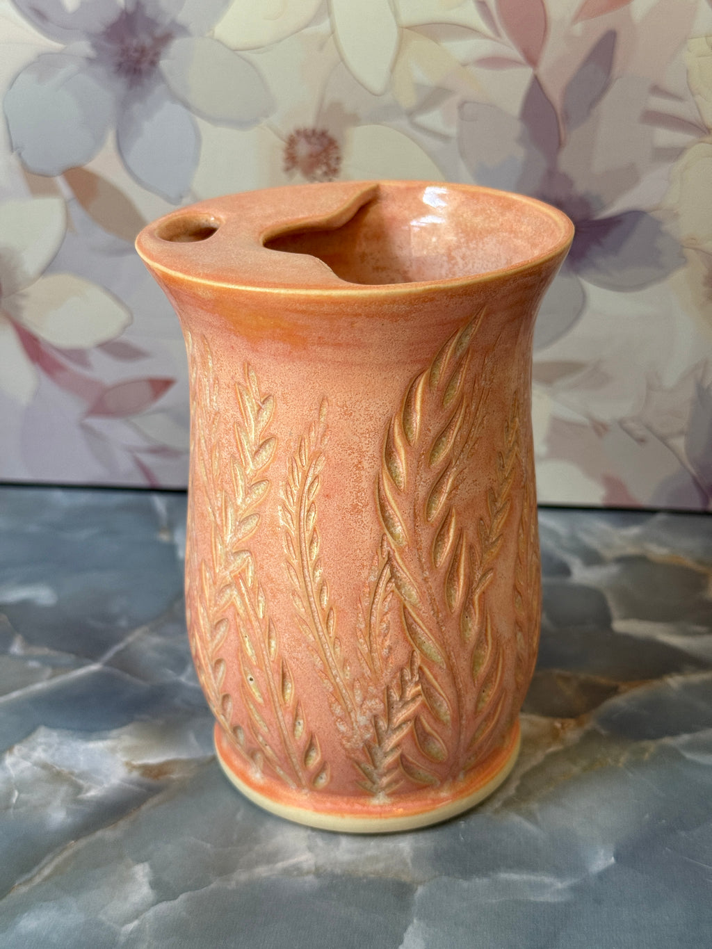 Sunrise Ferns Travel Tumbler