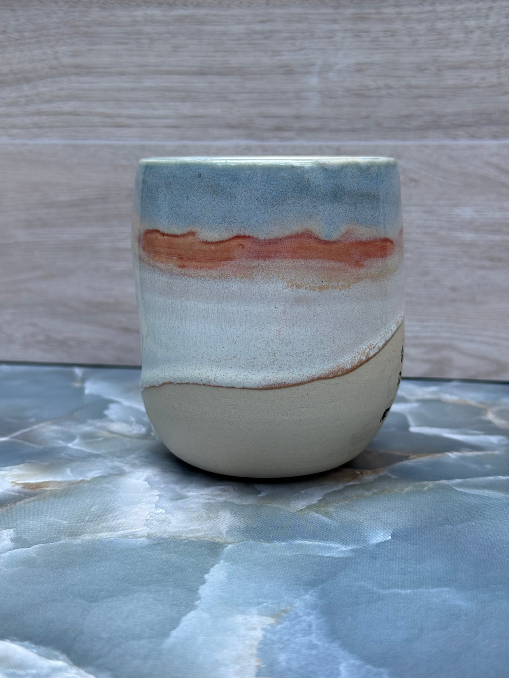 Trans Pride Thumbprint Tumbler - there is no LGB with the T