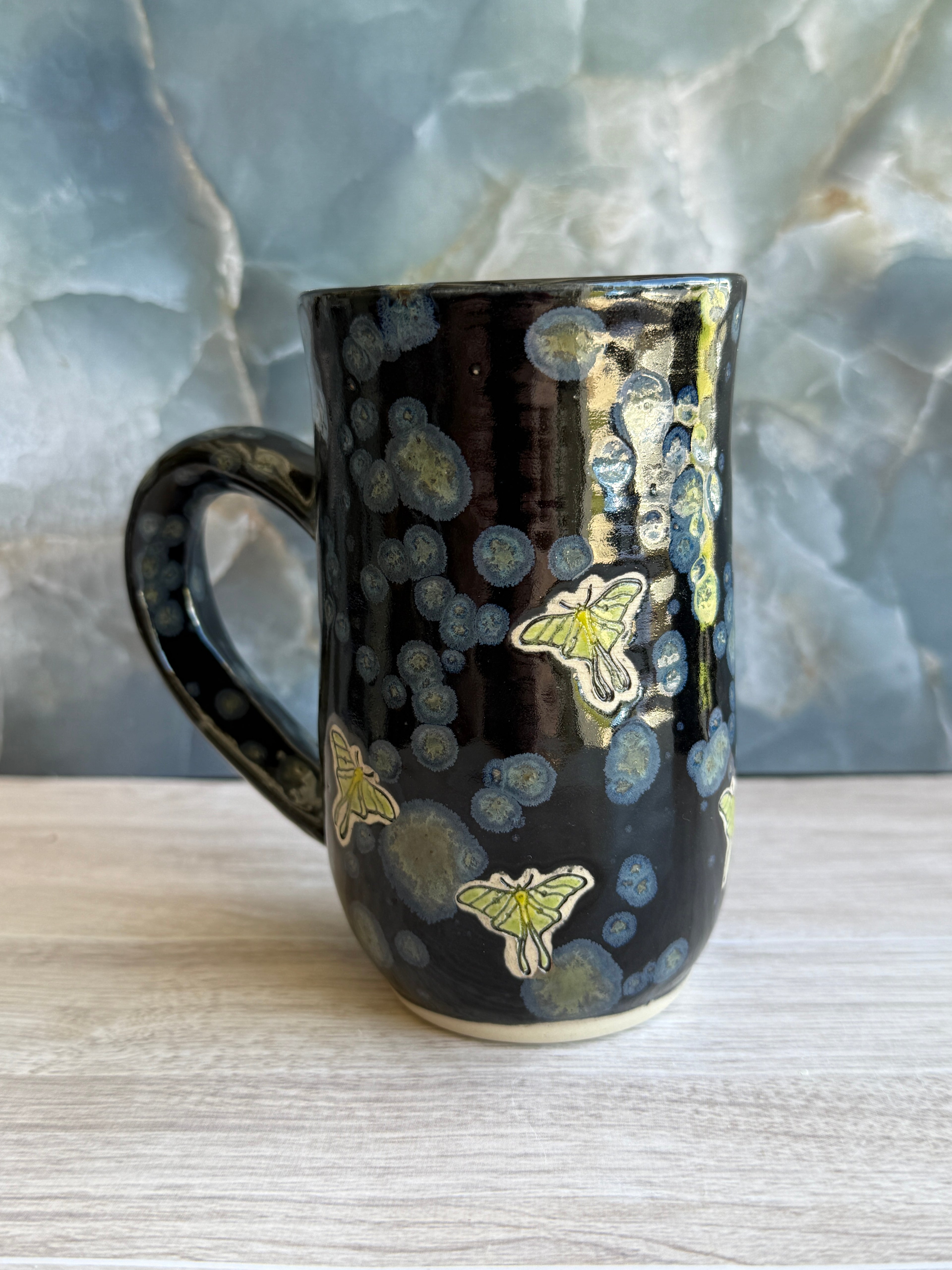 Luna Moth Mug - Night