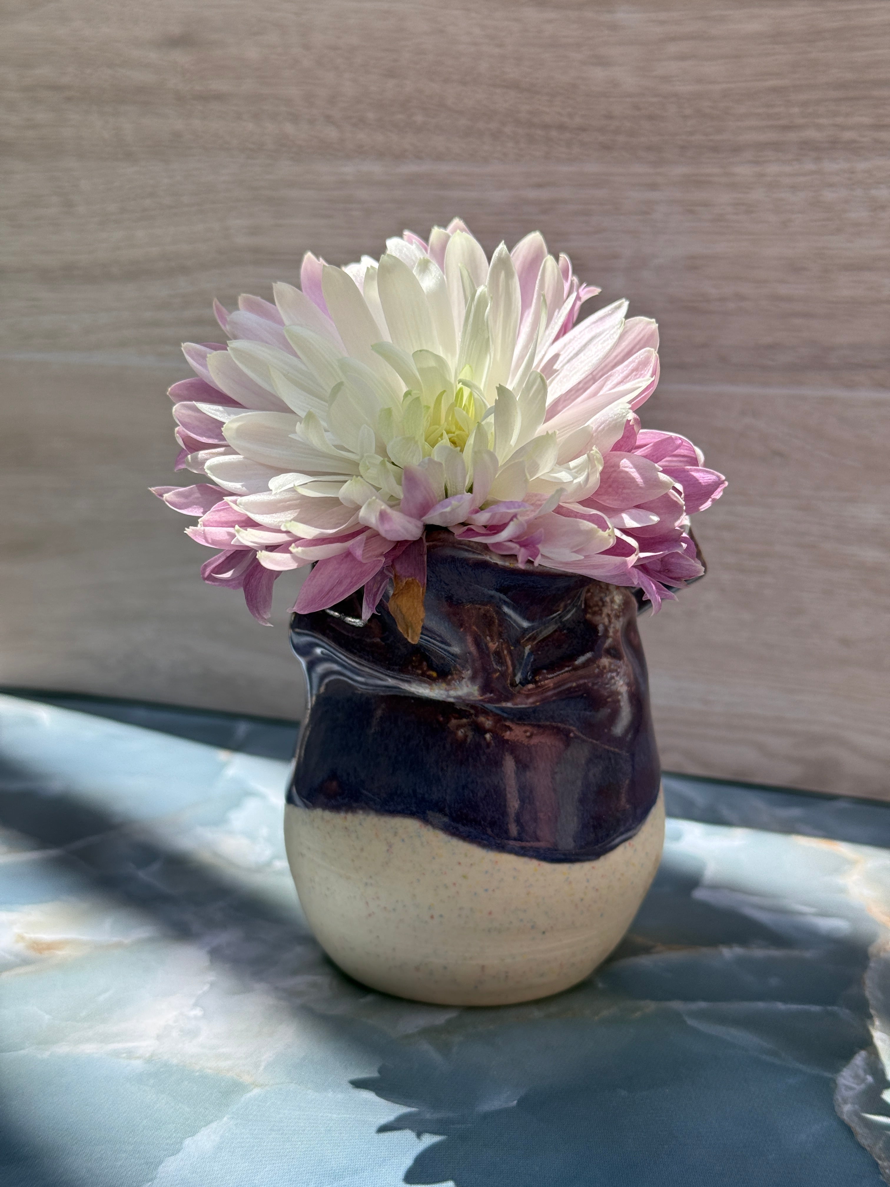 Happy Accident Vase - Purple