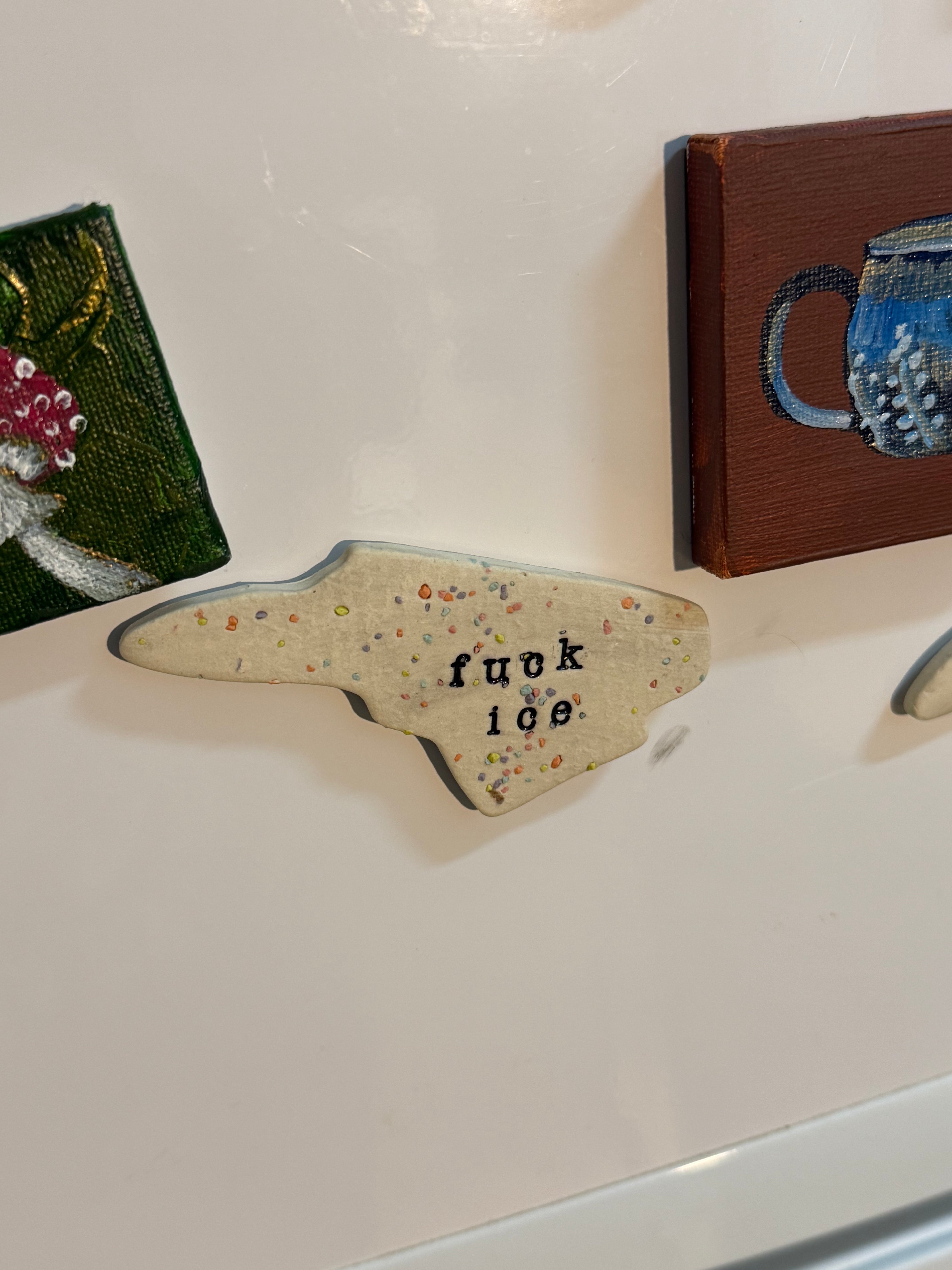 NC PRIDE Charity Magnet - Rainbow Speckles