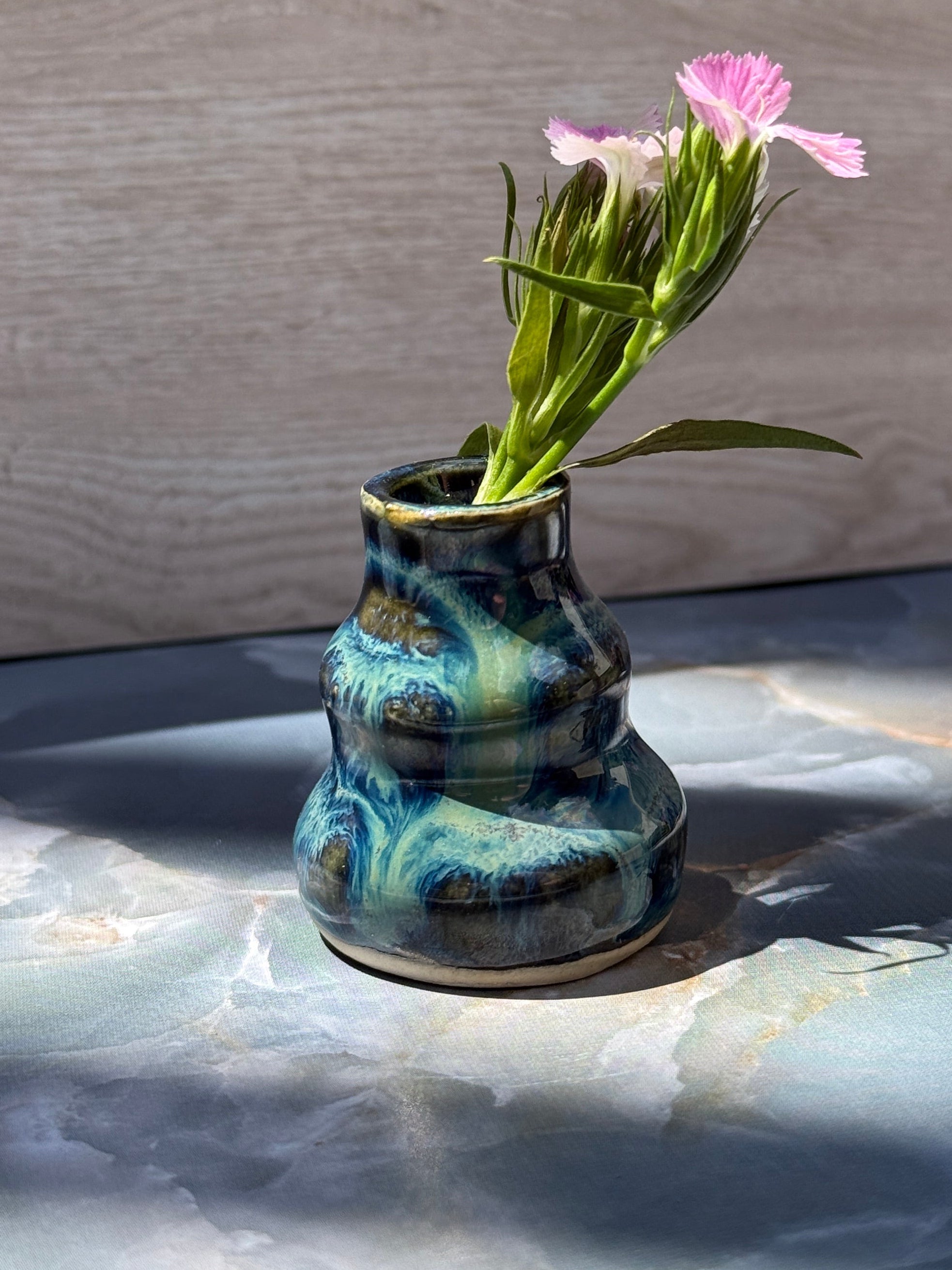 Bubble Bud Vase - Tide Pool