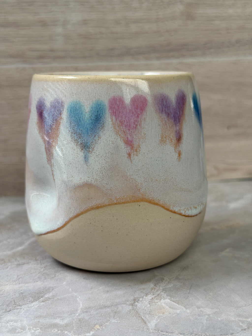 Still Bi Tumbler - Bisexual Pride Hearts