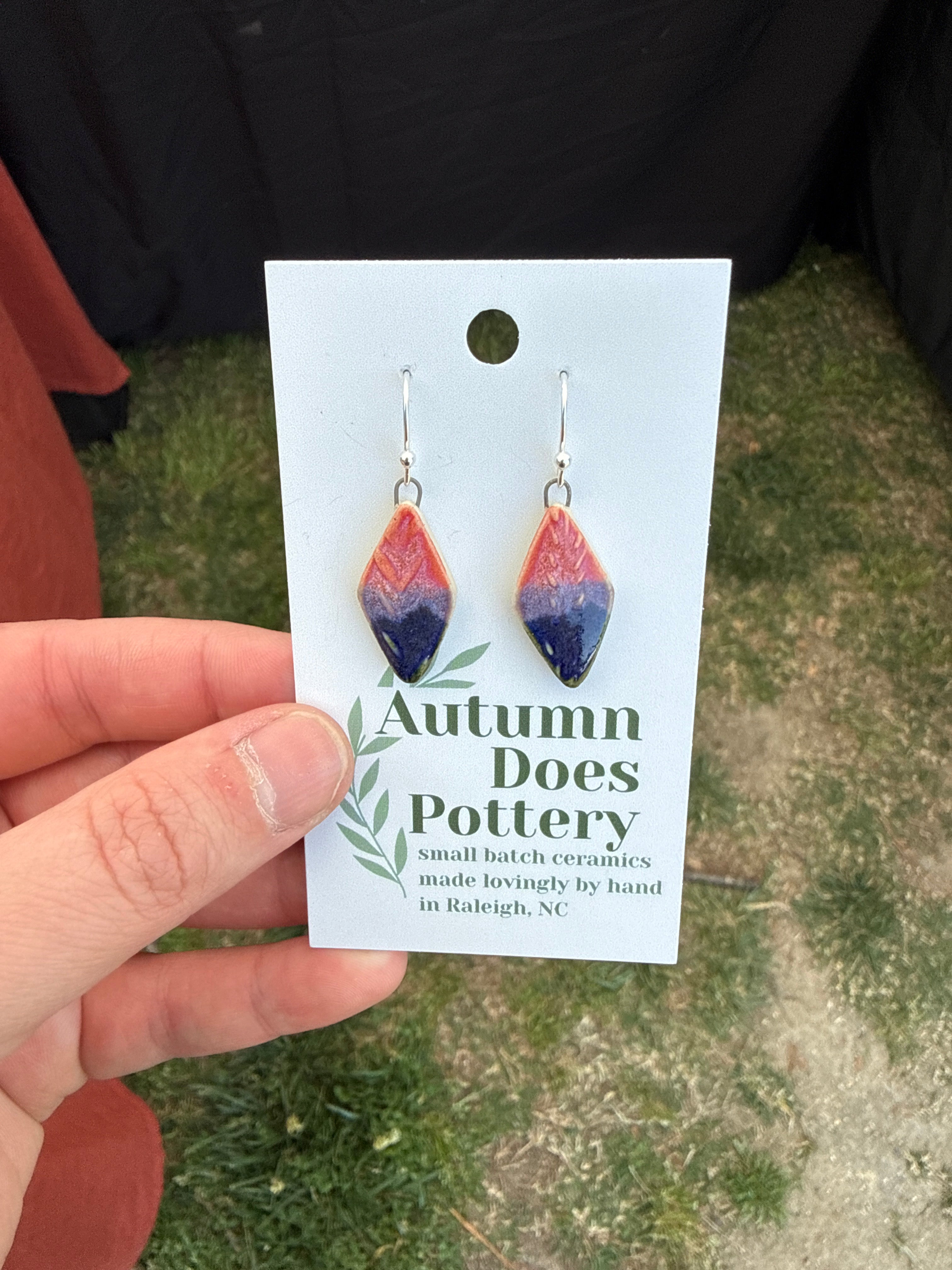 Bisexual Pride Earrings