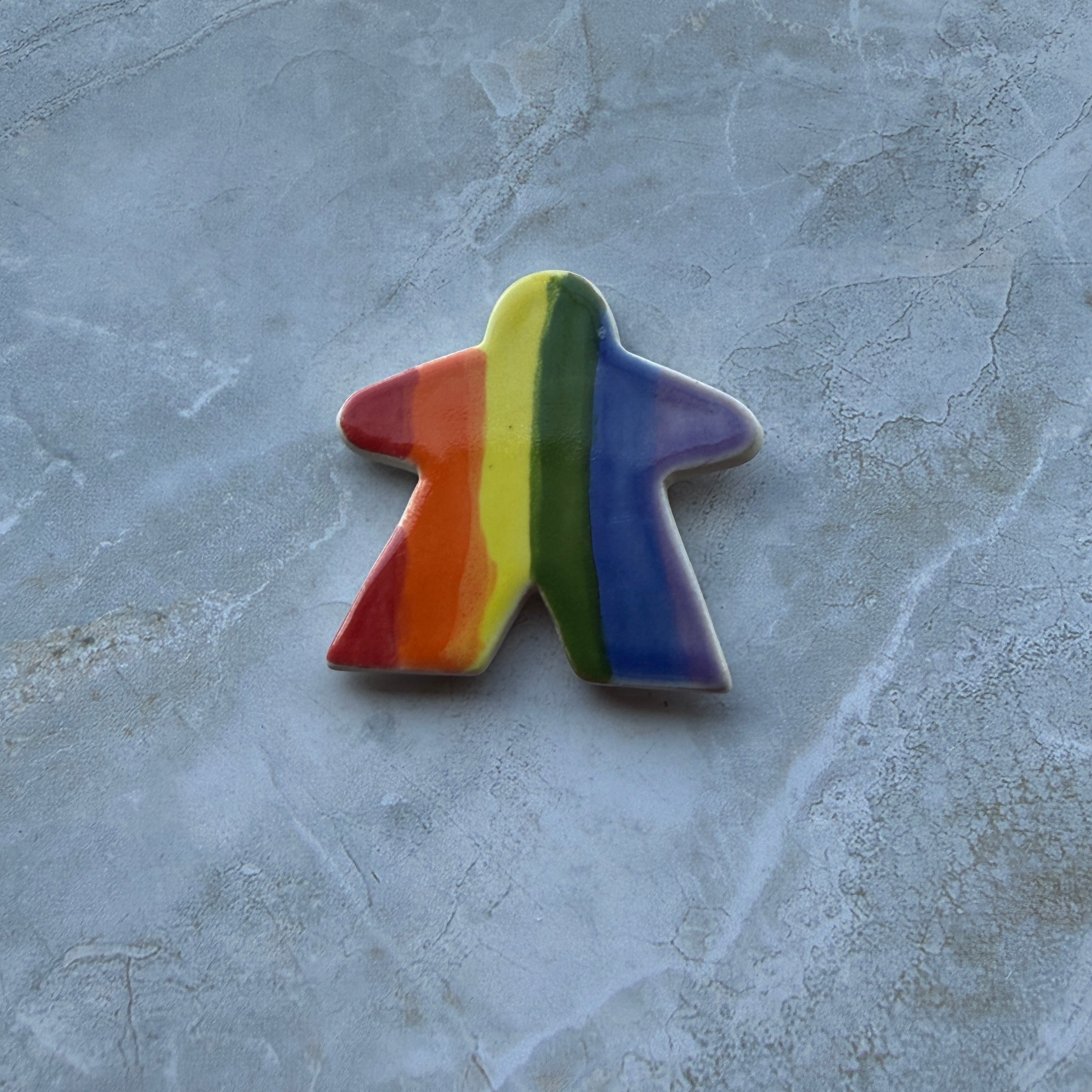 Meeple Earrings - PRIDE [Made to Order]