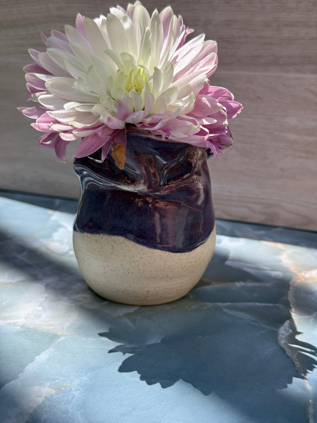 Happy Accident Vase - Purple