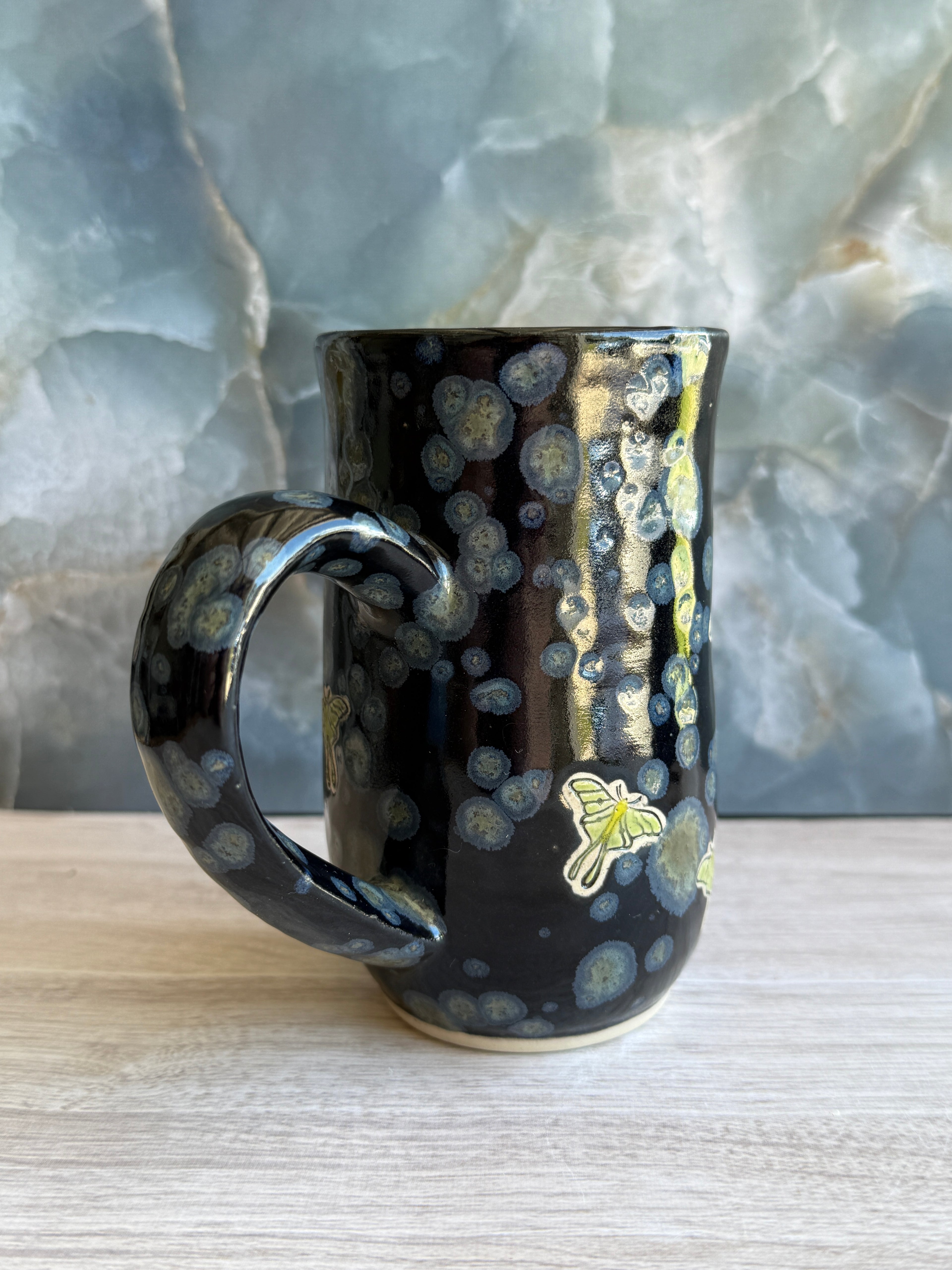 Luna Moth Mug - Night