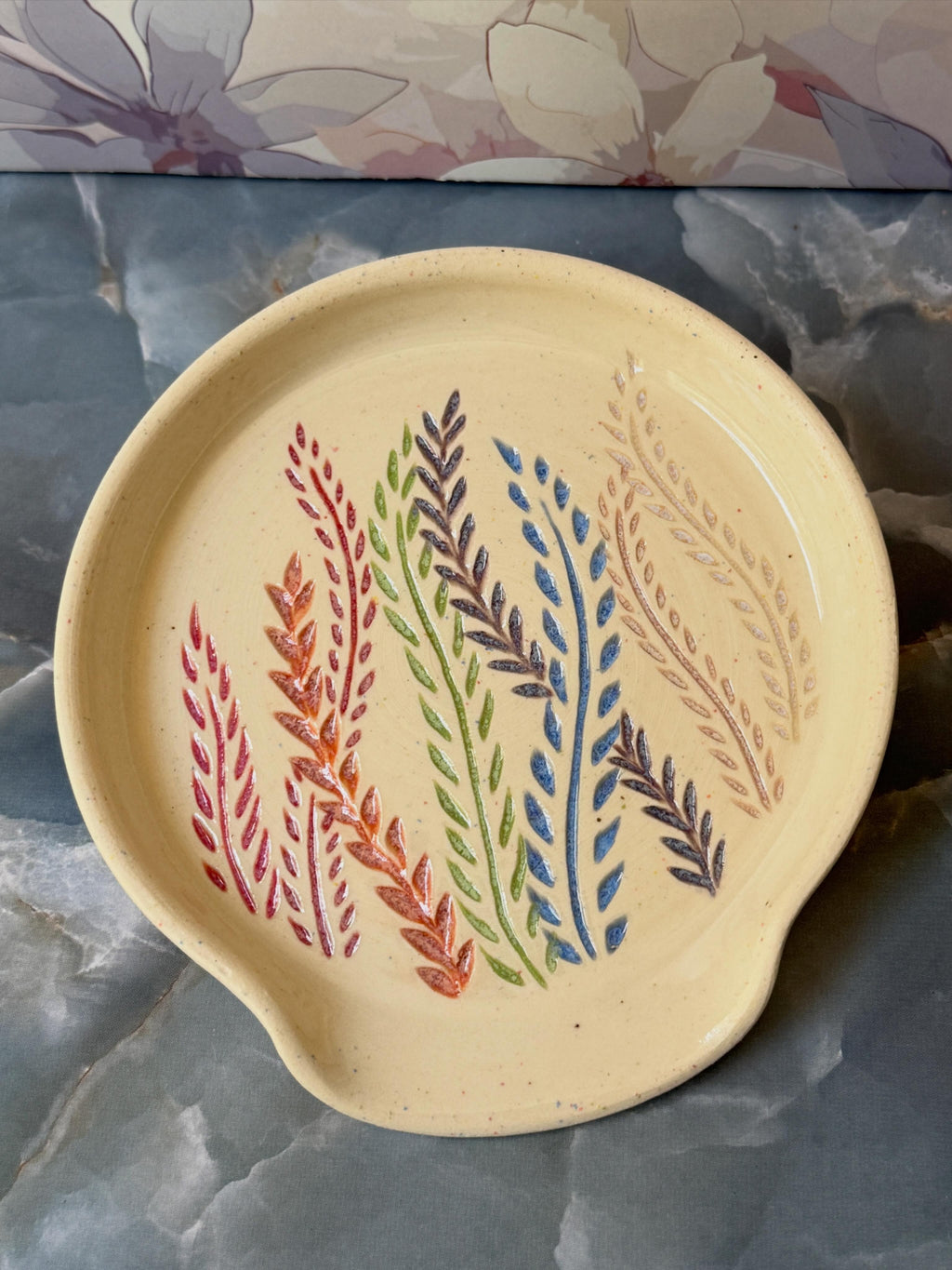 Rainbow Spoon Rest 3