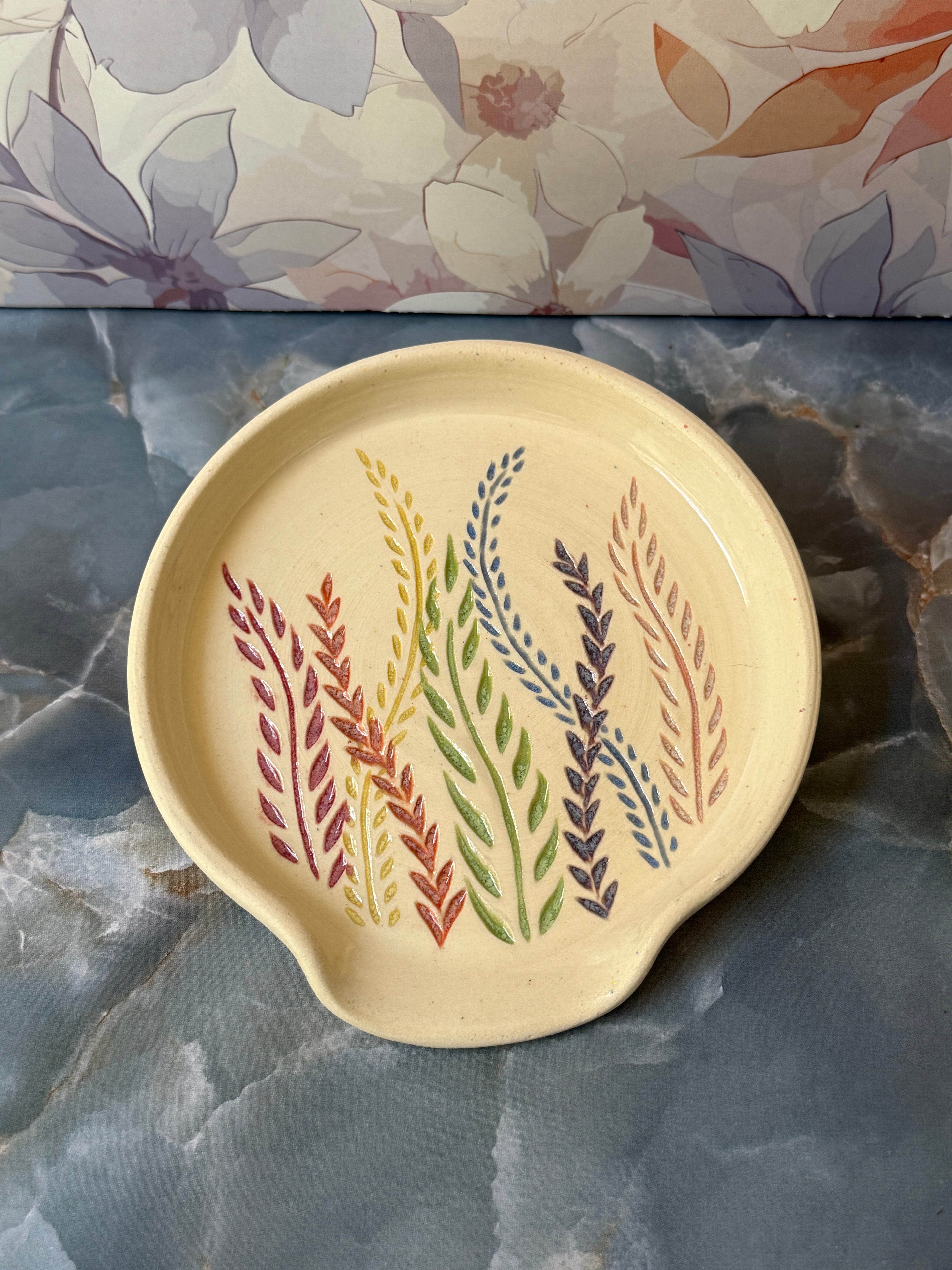 Rainbow Spoon Rest 2