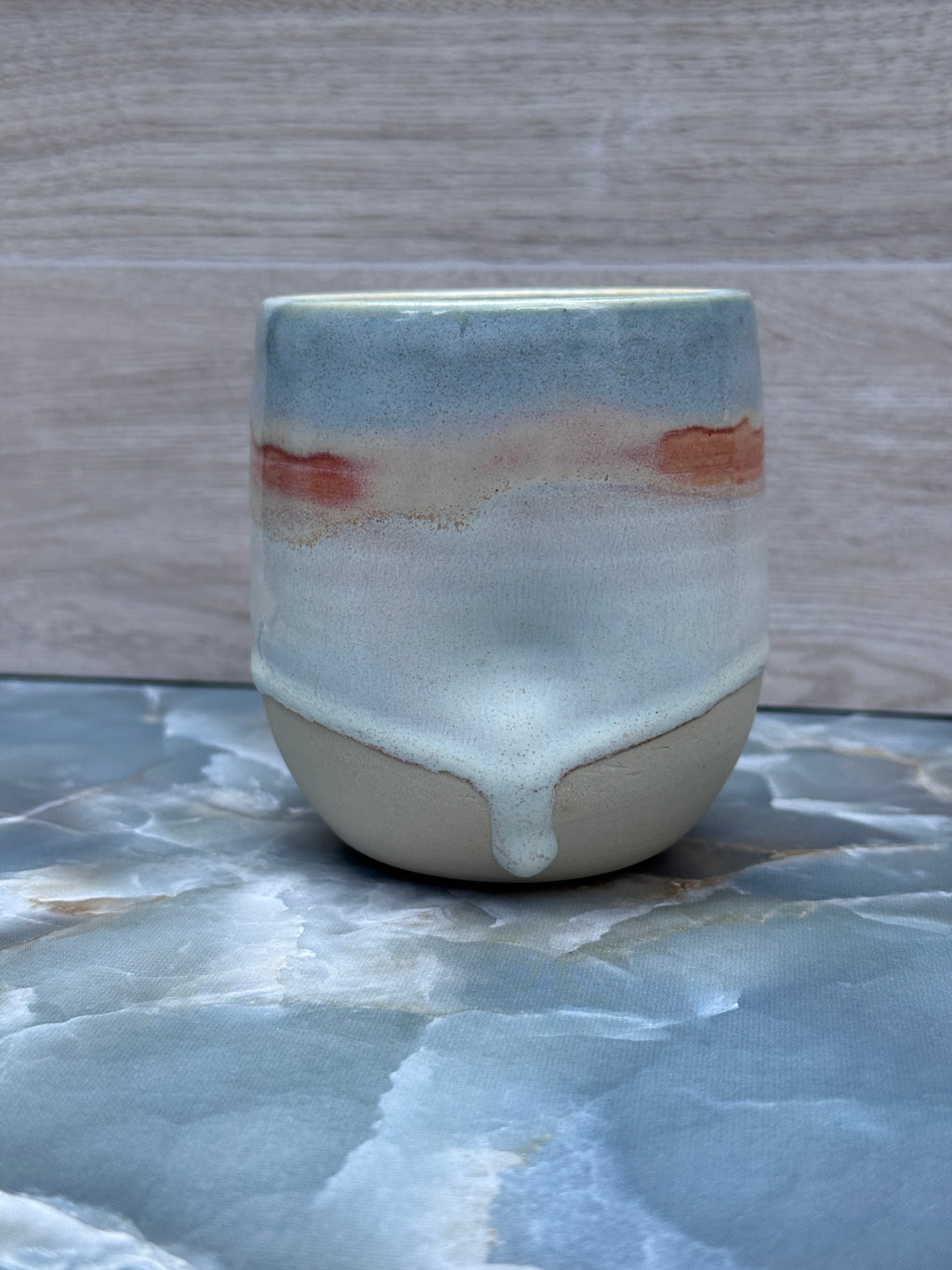 Trans Pride Thumbprint Tumbler - there is no LGB with the T