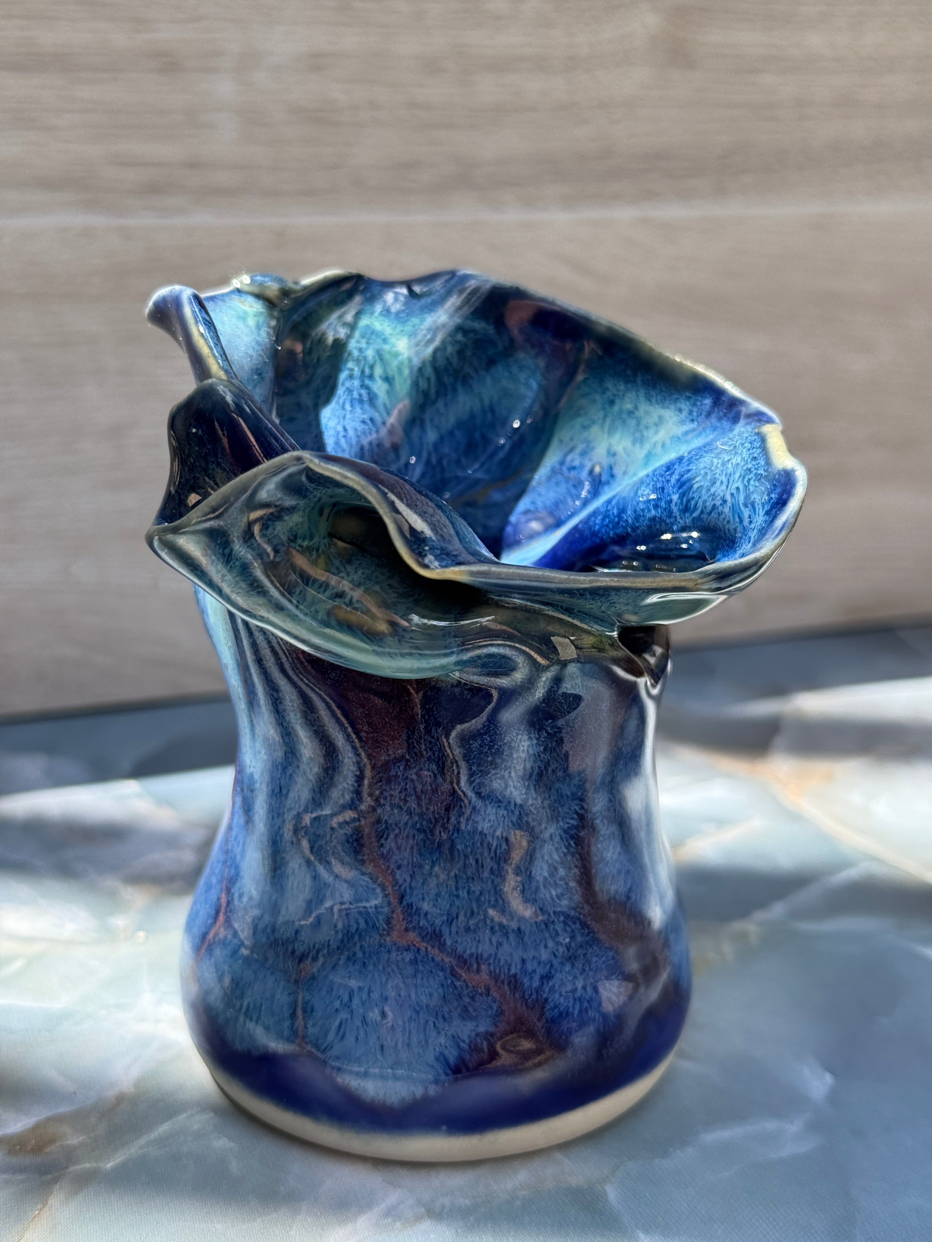Happy Accident Vase - Oceanic