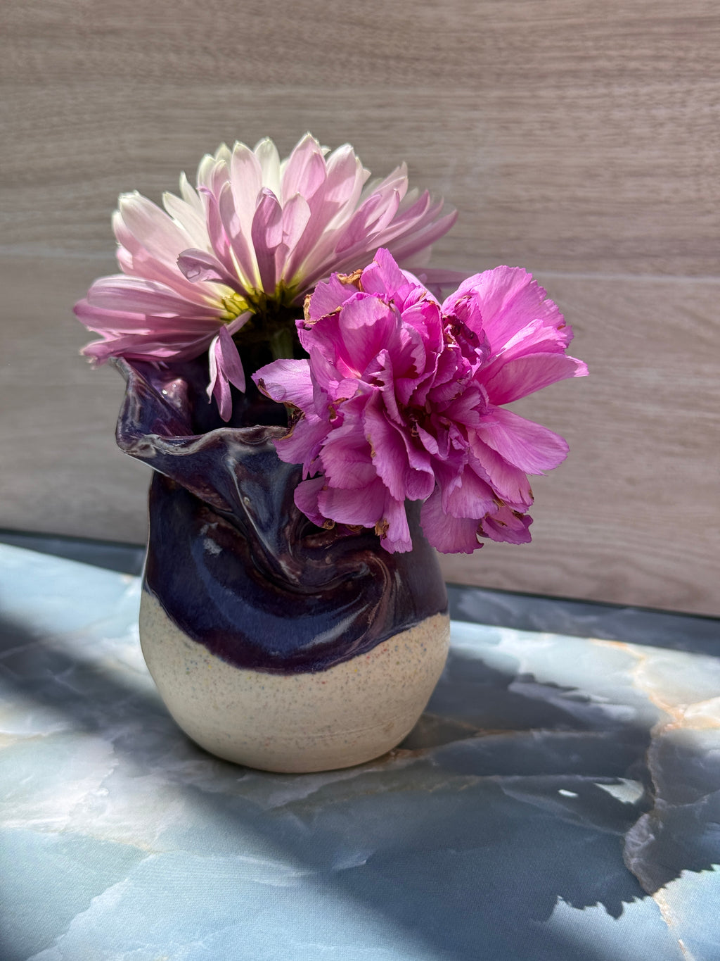Happy Accident Vase - Purple