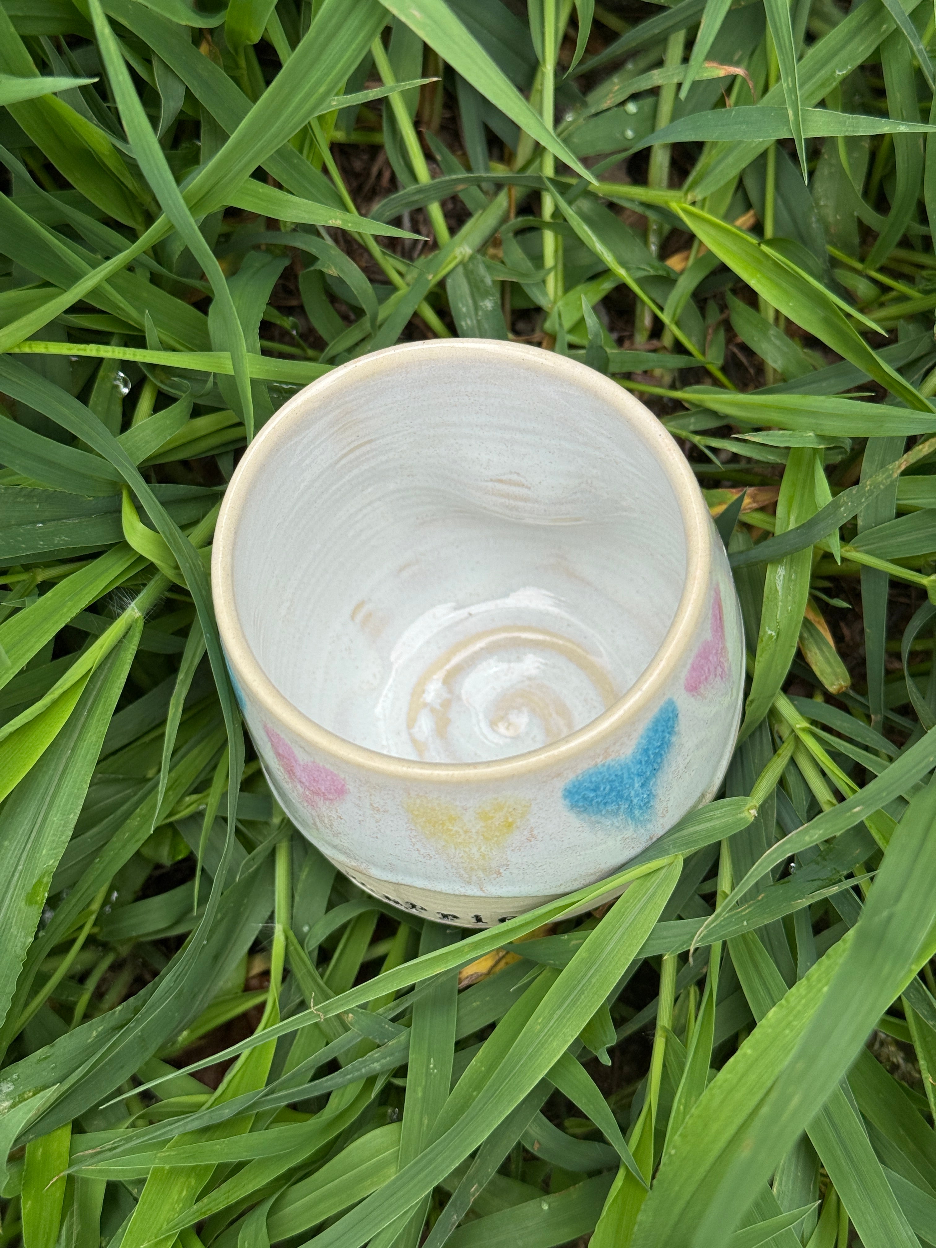Still Pan Tumbler - Pansexual Pride Hearts