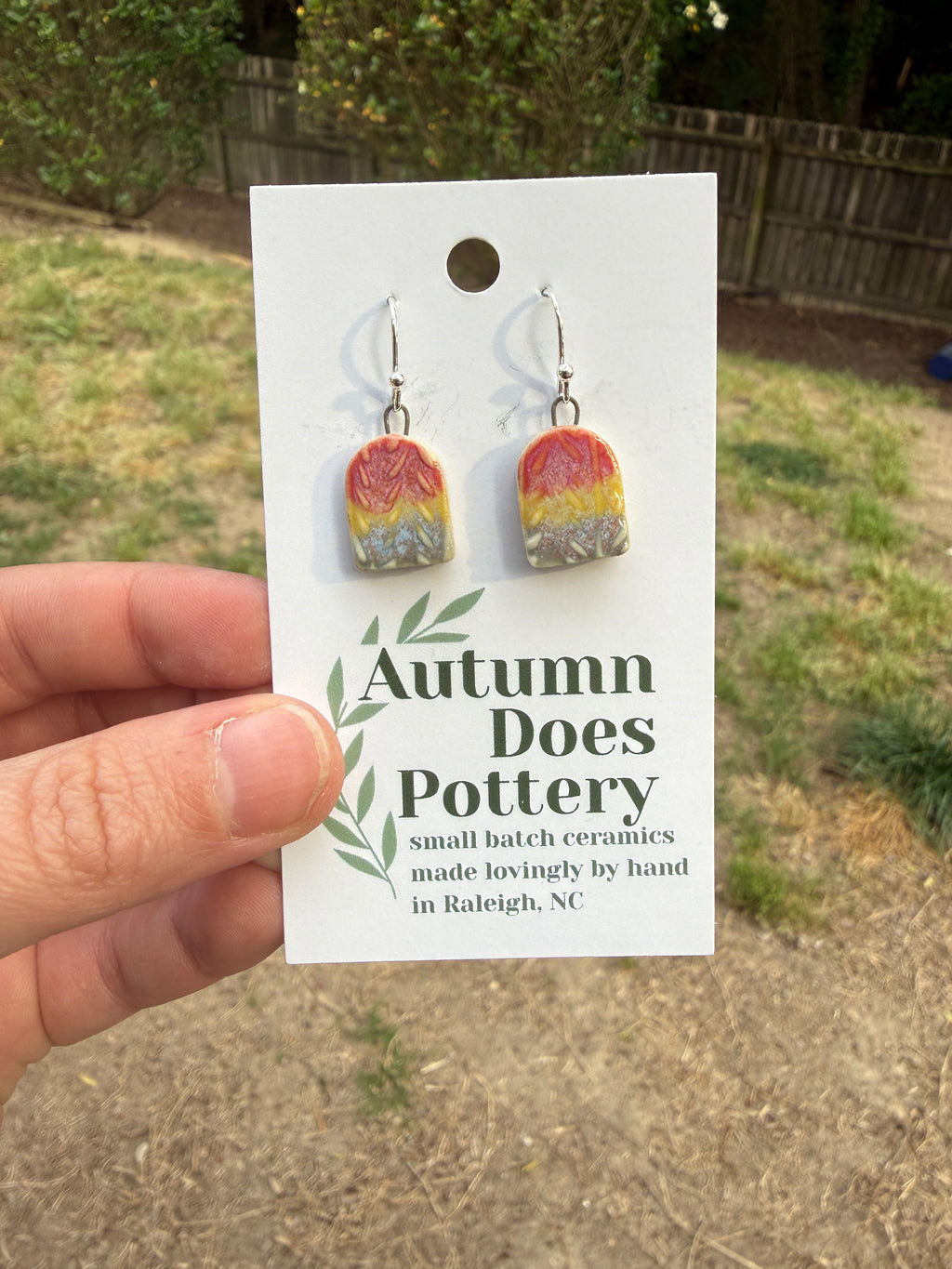 Pansexual Pride Earrings