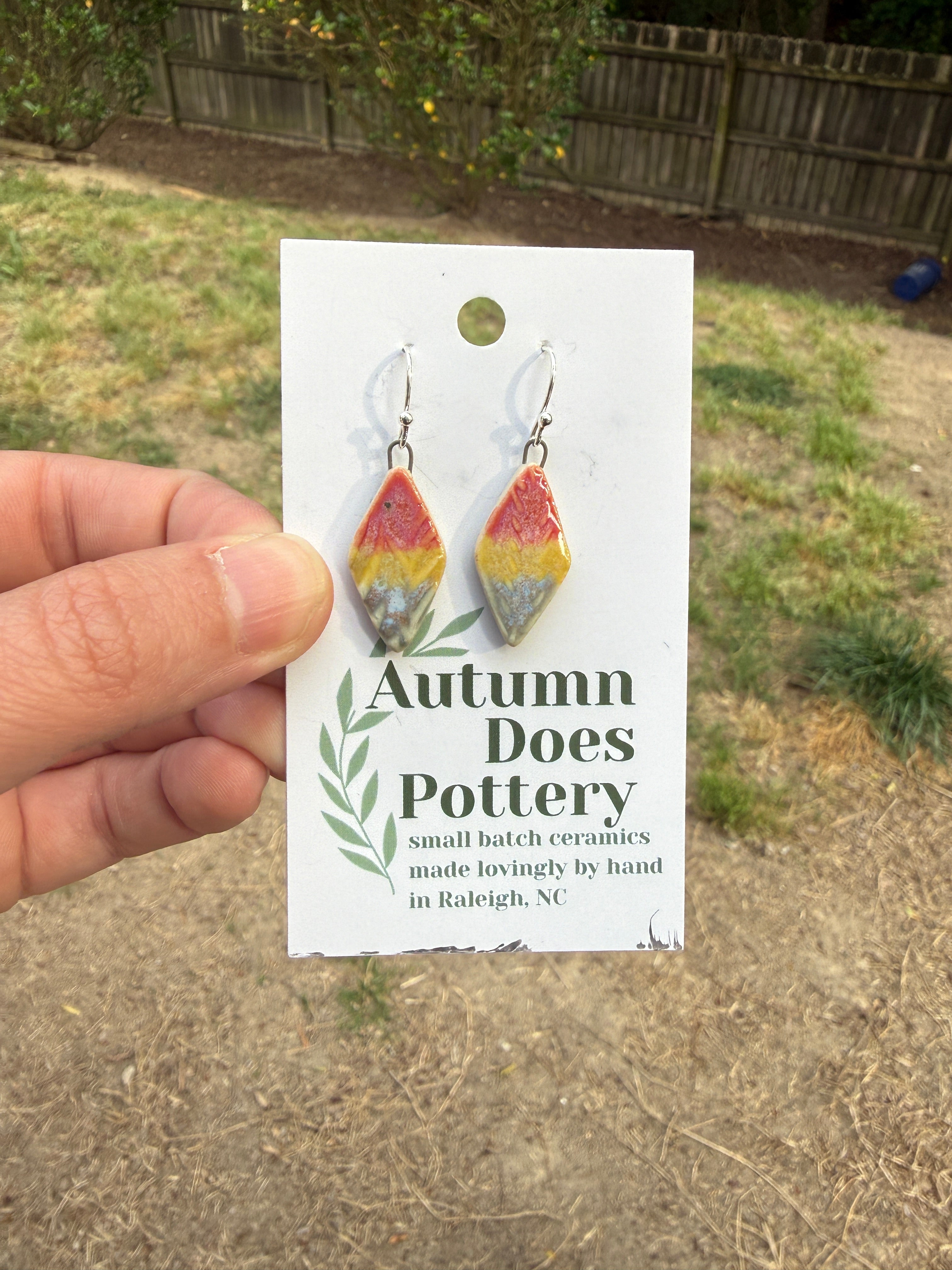 Pansexual Pride Earrings