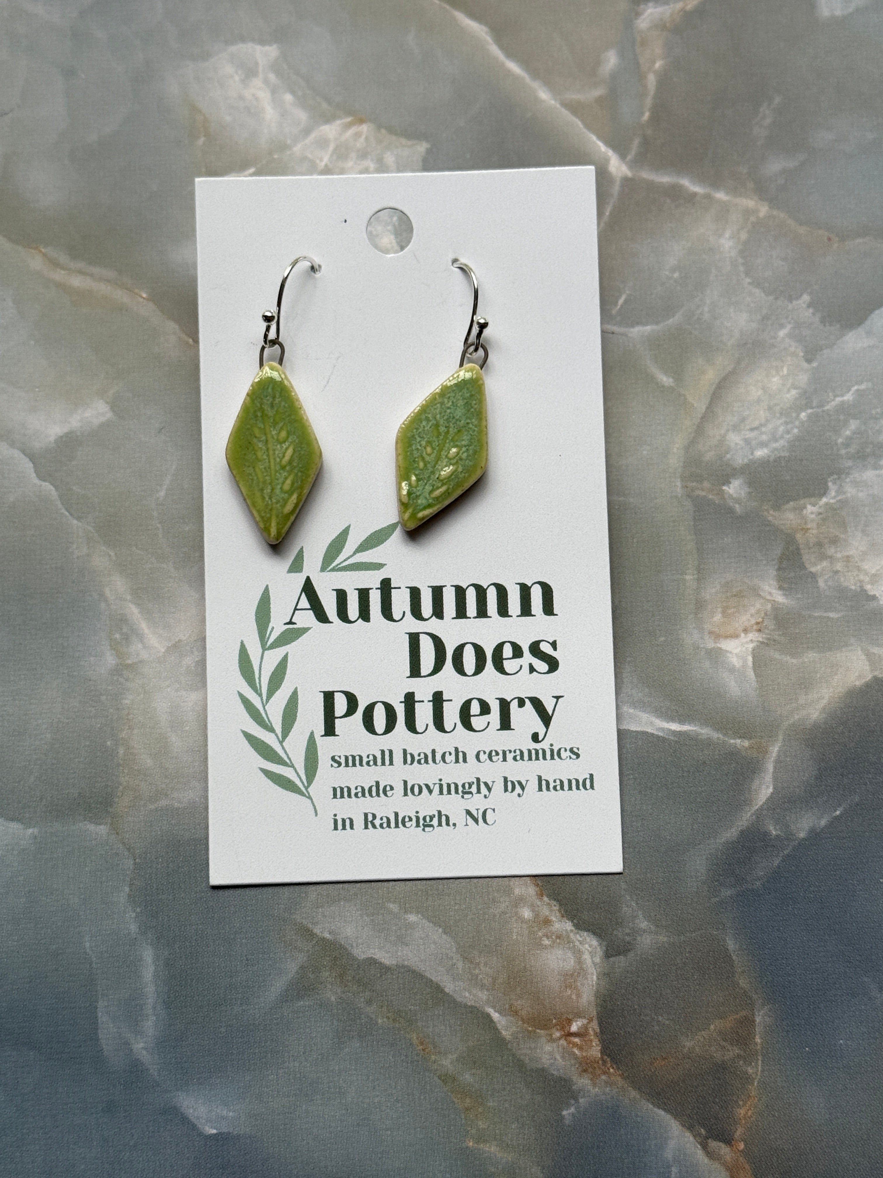Diamond Dangle Earrings