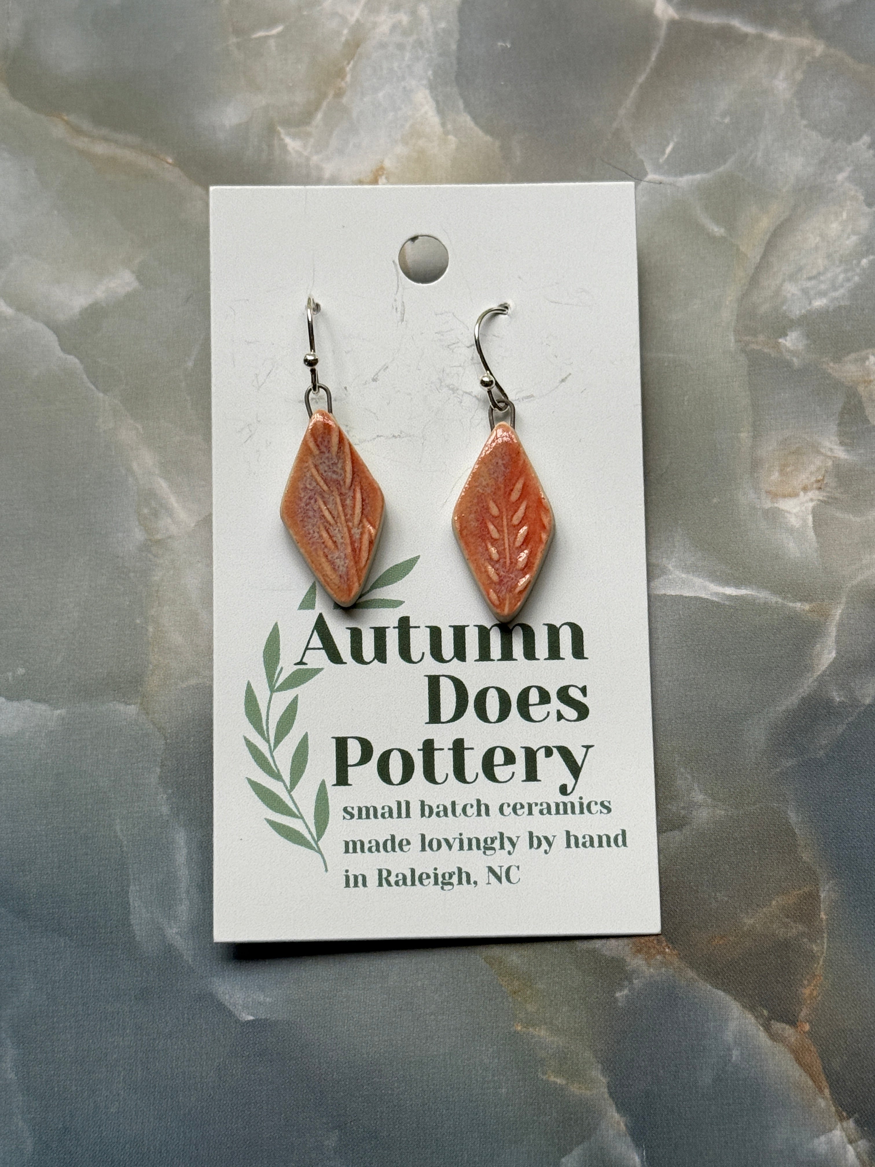 Diamond Dangle Earrings