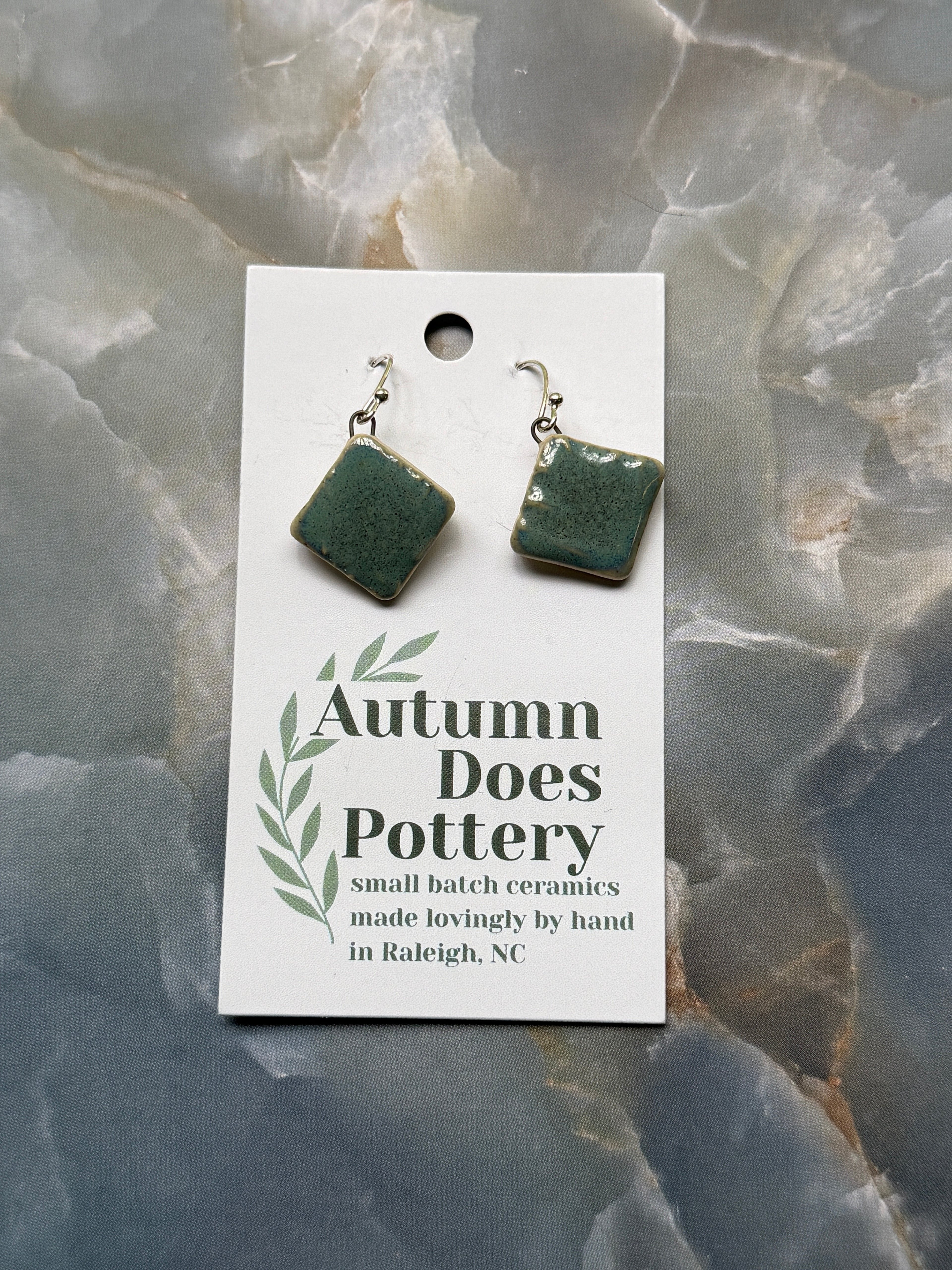 Square Dangle Earrings