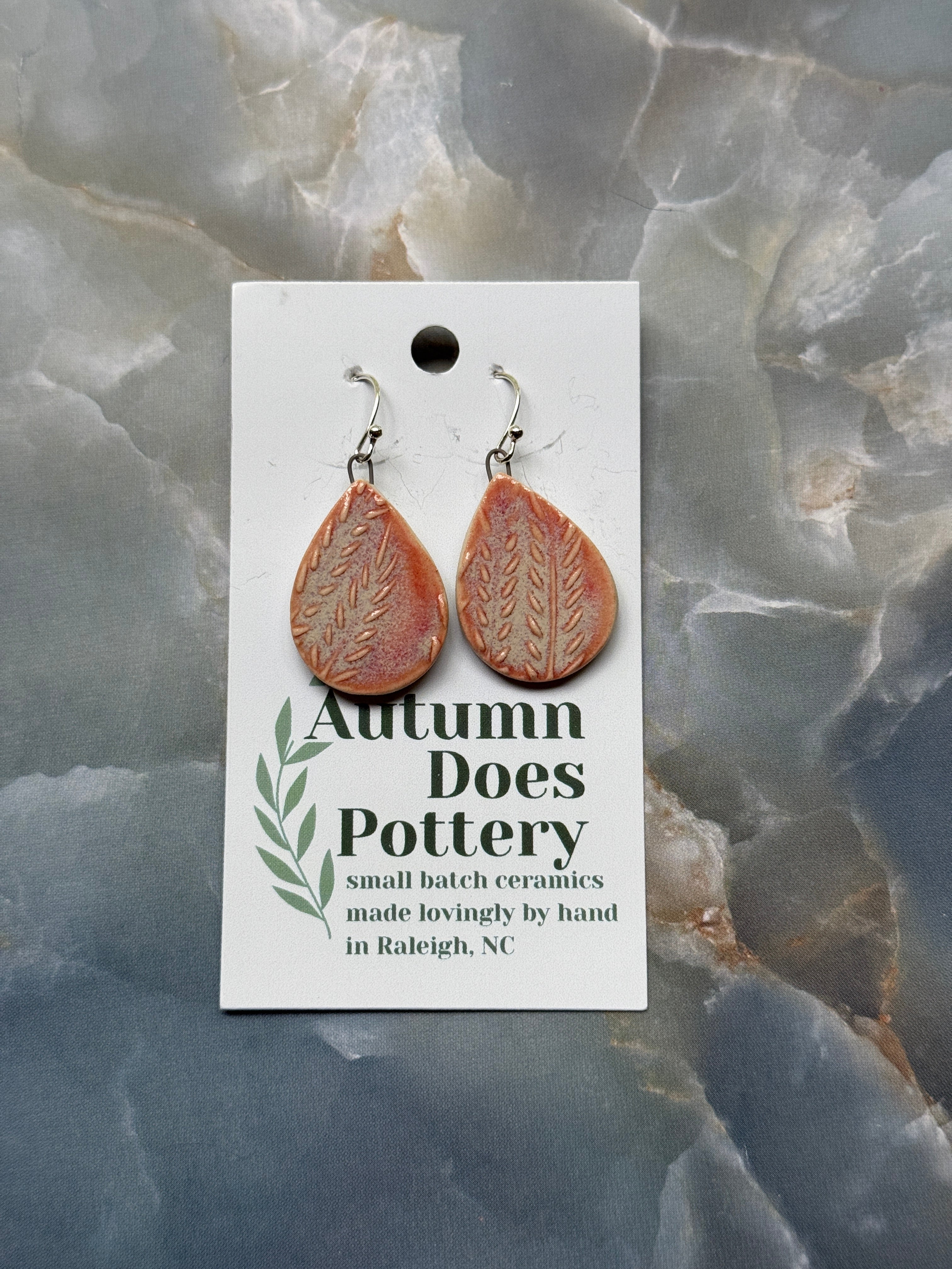 Medium Teardrop Dangle Earrings